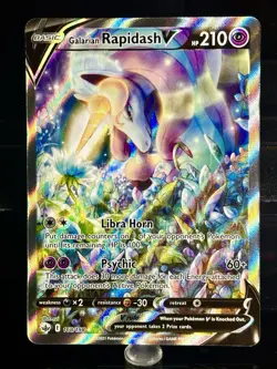 Pokemon Card - Galarian Galopa Rapidash V - s6H - 075/070 - New - Japanese - Image 2