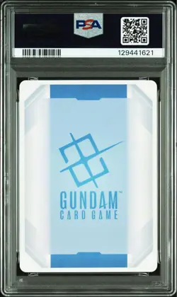 Gundam Card Game Aerial Rebuild LR++ Super Parallel PSA10 Japan - Image 2