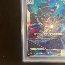 Gundam Card Game Aerial Rebuild Championship Winner Promo PSA10 - Image 5