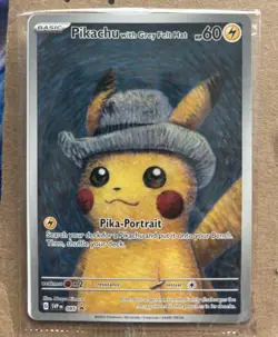 Sealed Pikachu with Grey Felt Hat 085 Sv: Scarlet & Violet Promo Card - Image 1