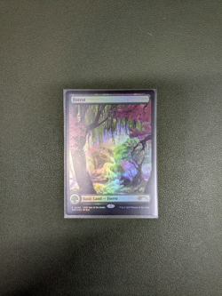 MTG Forest (Year of the Snake 2025) Exclusive APAC Promo Foil - Image 1