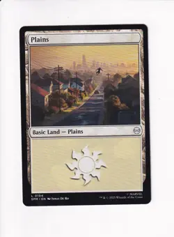 MAGIC THE GATHERING MTG MARVEL'S SPIDER-MAN PLAINS 194 - Image 1