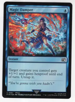 MTG Final Fantasy Foil Common #0061 Magic Damper - Image 1