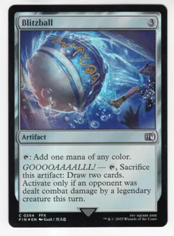 MTG Final Fantasy Foil Common #0254 Blitzball - Image 1