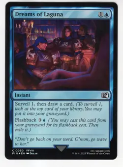 MTG Final Fantasy Foil Common #0050 Dreams Of Laguna - Image 1