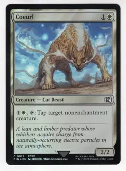 MTG Final Fantasy Foil Common #0012 Coeurl - Image 1