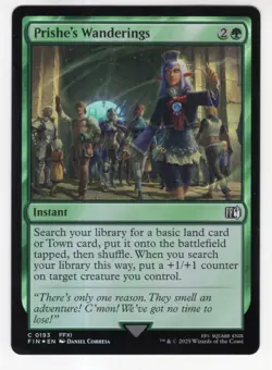 MTG Final Fantasy Foil Common #0193 Prishe's Wanderings - Image 1