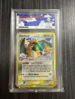 CHARIZARD HOLO #4 POKEMON 2006 EX CRYSTAL GUARDIANS ACE 6 - Image 1