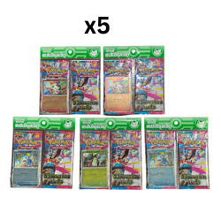 Pokemon Pokemon TCG Booster Pack Mega Evolution Series Thai Edition 5 Set - Image 3