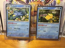 Psyduck 007 Golduck 008 Mega Evolution - Cosmos Black Star Promo - Pokemon TCG - Image 1