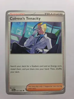 Pokemon Colress's Tenacity - 057/064 - Uncommon - Non Holo NM Shrouded Fable - Image 1