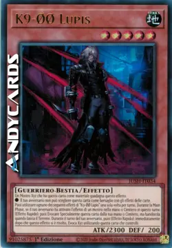 K9-OO LUPIS • Ultra R • JUSH IT034 • 1Ed • Yugioh! • ANDYCARDS - Image 1