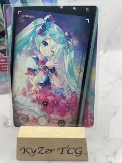 Kayou Hatsune Miku CCG Card 16th Birthday Edition CY-SR-005 Goddess Story Waifu - Image 1