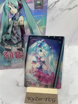 Kayou Hatsune Miku CCG Card 16th Birthday Edition CY-SR-005 Goddess Story Waifu - Image 2