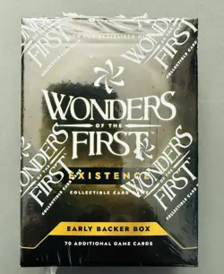 Wonders of the First CCG Kickstarter Sealed Early Backer Box 70 Cards - Image 1