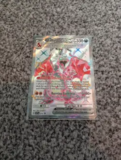 Pokemon TCG Charizard EX SVP Black Star Promo 074 Rare Holo Card Paldean Fates - Image 1