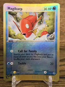 Pokemon Card TCG Magikarp EX Dragon #60/97 Common Reverse Holo MP Vintage - Image 1