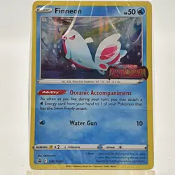 POKEMON LOST ORIGIN - PRE RELEASE PROMO FINNEON HOLO READY TO PLAY 40 CARD DECK - Image 1