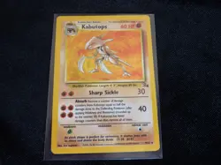 Pokemon Card Kabutops 9/62 Rare Fossil Set 60 HP Stage 2Holo Excellent Condition - Image 3