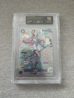 Uta SP Awakening of the New Era Op-05 One Piece Card BGS 10 BLACK LABEL - Image 1