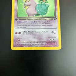Dark Slowbro #12/82 Team Rocket 1st Edition Pokemon Holo Card LP - Image 4