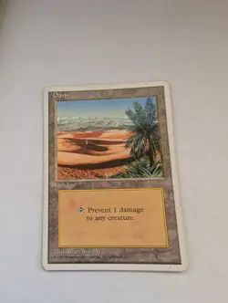 Oasis MTG Core Set 4th Edition Regular MTG LP - Image 1