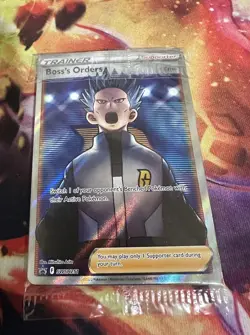 Boss's Orders Cyrus Full Art SWSH251 Black Star Promo SEALED Pokemon Premium - Image 1