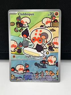 Pokemon Clobbopus 207 Near Mint Illustration Rare Surging Sparks EN - Image 1