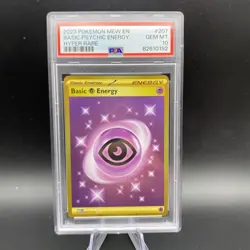 Pokemon TCG Basic Psychic Energy Scarlet & Violet 151 207/165 Hyper Rare PSA 10 - Image 1