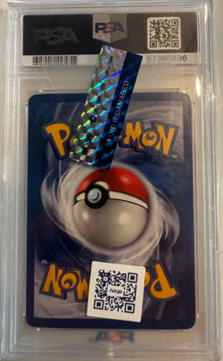 2005 POKEMON EX EMERALD #9 RAYQUAZA-REVERSE FOIL PSA 9 POP 45 - Image 2