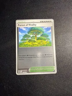 Forest Of Vitality 117/132 Pokemon TCG Reverse Holo - Mega Evolution NM - Image 1
