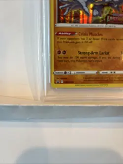 PSA 9 Machamp SWSH243 - Black Star Promo Pokemon Lost Origin Pre Release - Image 4