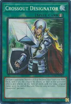 Yugioh! Crossout Designator - RA02-EN063 - Prismatic Collector's Rare - 1st Edit - Image 1