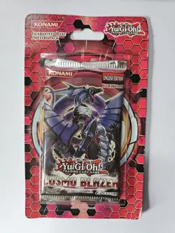 Yu-Gi-Oh! TCG Cosmo Blazer 1st Edition Booster Pack Sealed/new - Image 1