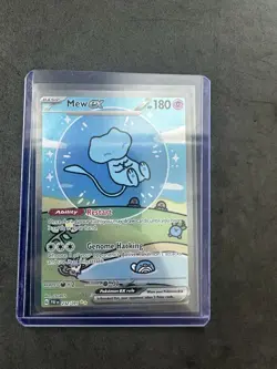 Pokemon TCG Bubble Mew EX Card Paldean Fates 232/091 - Image 1