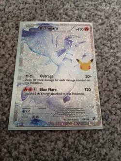 Pokemon TCG Celebrations Reshiram 25th Anniversary Card 113/114 - Image 3