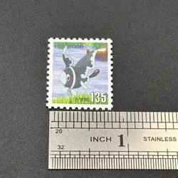 Lumineon Pokemon Stamp Card Shogakukan Nintendo Japanese TCG Vintage S126-40 - Image 2