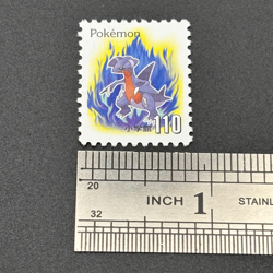 Gabite Pokemon Stamp Card Shogakukan Nintendo Japanese TCG Vintage S126-38 - Image 2