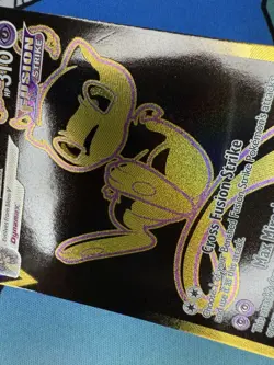 Mew VMAX TG30/TG30 Alternate Art Gold Trainer Gallery Lost Origin Pokemon Card - Image 3