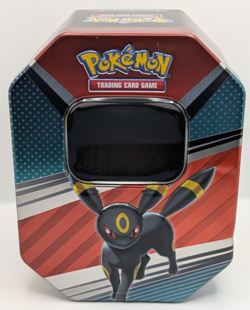 Pokemon Trading Card Game: 2021 Eevee Evolutions Tin - Umbreon Empty Tin - Image 1