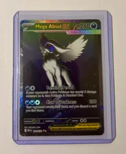 Mega Absol ex 180/132 | Mega Evolution | Special Illustration Rare Pokemon Card - Image 1