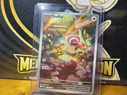 Stufful - 154/132 - Illustration Rare - Mega Evolutions - Pokemon Card - NM/M - Image 1