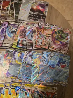 Pokemon Card V, VMAX, ex, AR, Pokeball Card Lot 90+ Multi Language All Mint/NM - Image 4