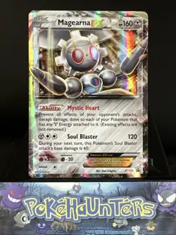 Pokemon Card Magearna EX XY175 XY Promo Ultra Rare Light Played - Image 1