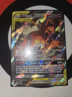 Pokemon Reshiram & Charizard GX Tag Team Card 270 HP Holo Rare - Image 2