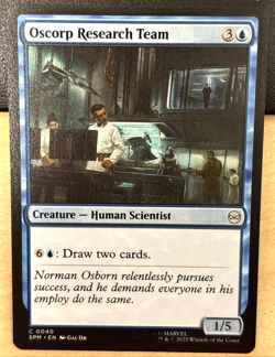 MTG Marvel Spider-Man 0040 Oscorp Research Team Creature Human Scientist COMMON - Image 1