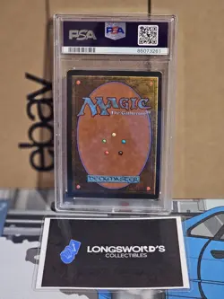 MTG - Stasis - PSA 8 - 4th Edition - Graded - Image 2