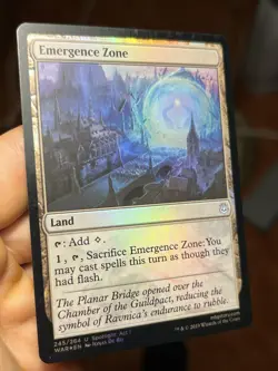 GERMAN Foil Emergence Zone • War Of The Spark • Mtg (1654) - Image 5