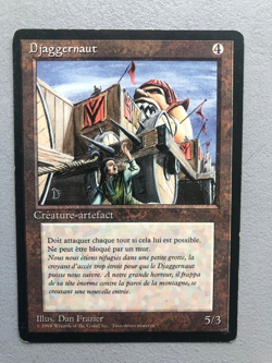 Mtg Carte Magic Fbb Juggernaut French MP/HP - Image 1