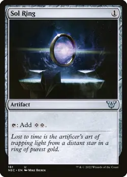 🧙Sol Ring U 161 NEO NEC Kamigawa Neon Dynasty MTG - Image 1